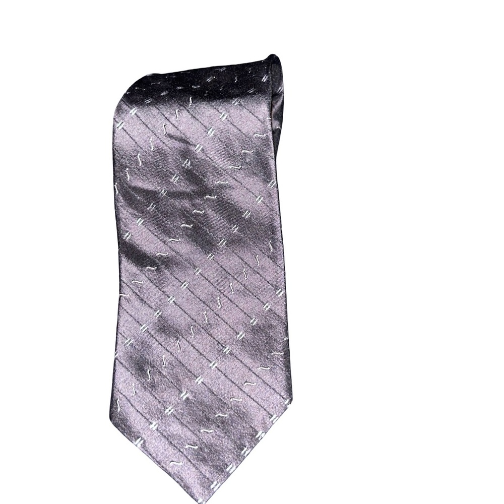 Kenneth Cole Sophisticated Silver Tie